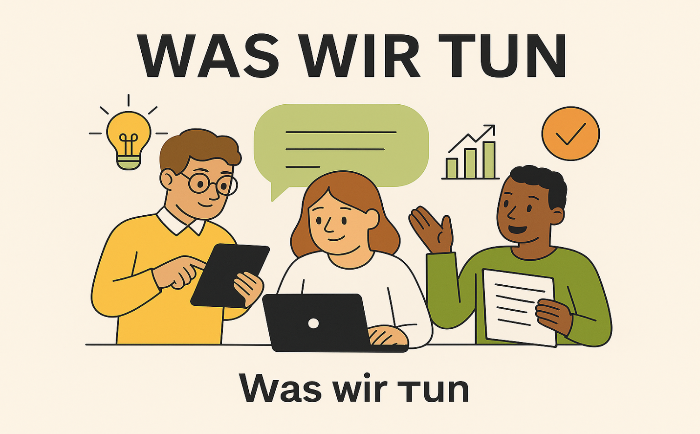 Was wir tun